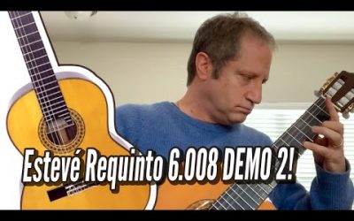 New Video! Esteve Requinto 6 008 Cedar Top – DEMO 2 / Calido Guitars
