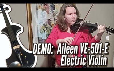 New Video! DEMO: The Aileen VE-501-E Electric Violin | Calido Guitars